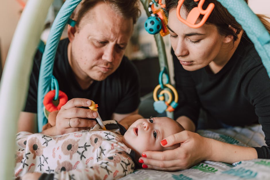 Estimulacao bebe 0 a 6 meses em casa